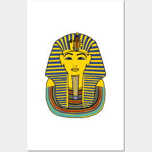 Tutankhamun Illustration Posters and Art